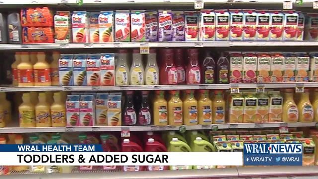 How much sugar is too much for toddlers?