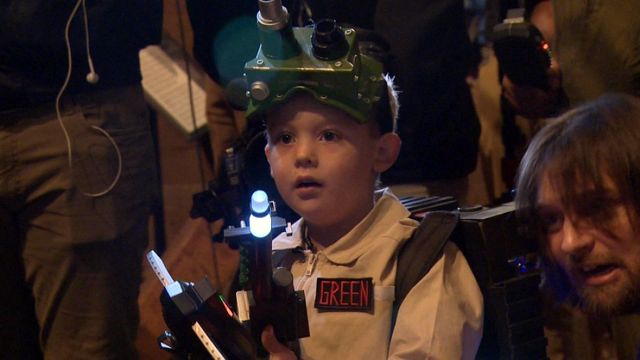 Make-A-Wish helps 5-year-old boy 'Bust' ghosts