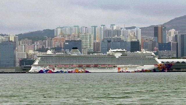 More than 7,300 people quarantined on cruise ships off Hong Kong, Japan