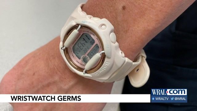 Think about germs on your wristwatch?