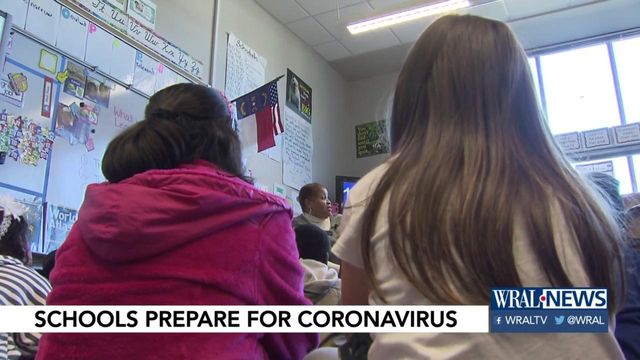 Schools stepping up plan to tackle possible coronavirus