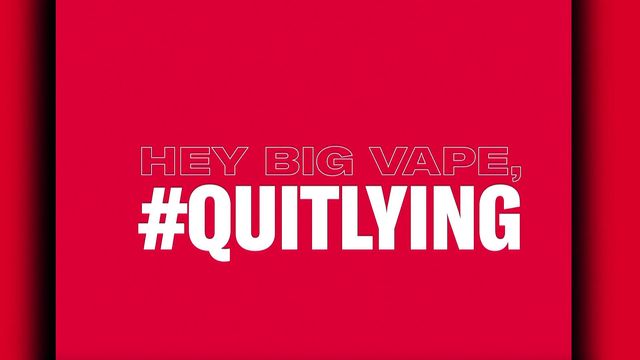 American Heart Association launches #QUITLYING