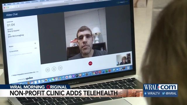 Nonprofit clinic adds telehealth technology