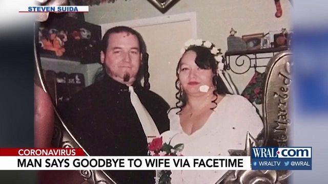 Man says goodbye to wife via FaceTime