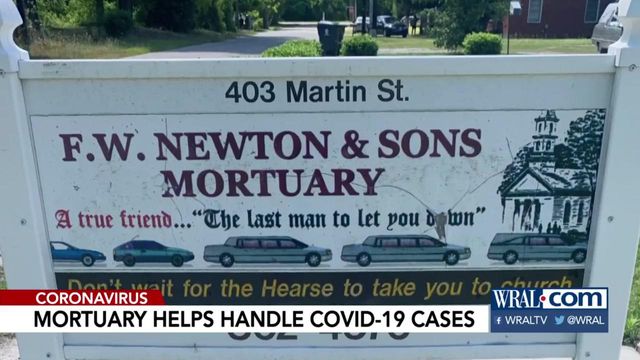 Mortuary helps handle COVID-19 cases