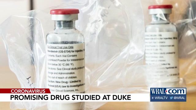 Duke coronavirus patients got better faster on experimental drug