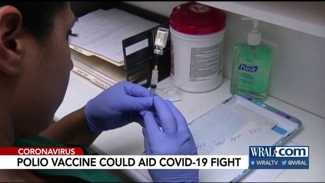 Polio vaccine could aid coronavirus fight