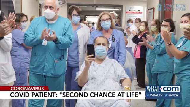 COVID-19 patient: 'Second chance at life'