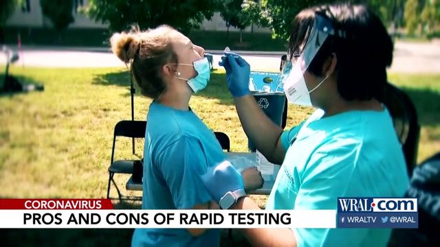 Pros and cons of rapid COVID-19 testing