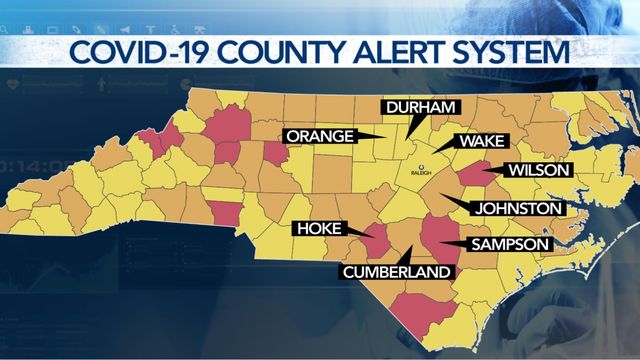 How NC's coronavirus county alert system works