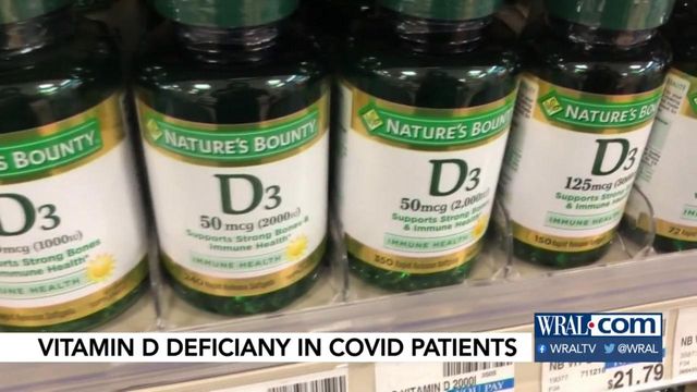 Study shows COVID patients low on Vitamin D