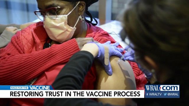Local nurses work to restore trust in the vaccine process 