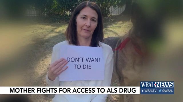 Mother fights for access to trial drug to slow ALS