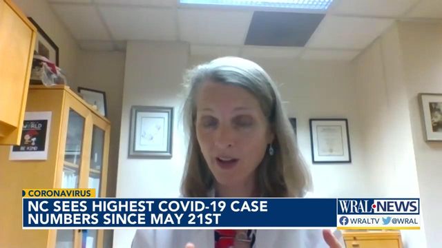 Experts warn caution as NC sees highest COVID numbers in months