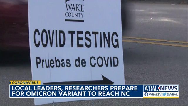 Researchers prepare for omicron variant to reach NC 