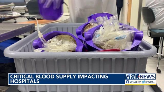 Local hospitals say they have critically low blood supply and will soon be unable to help all COVID-19 patients