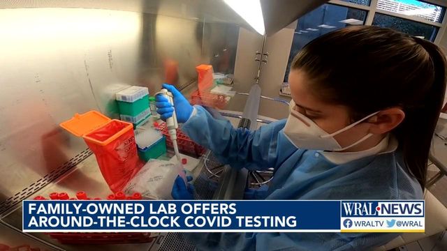 Cary lab offers around-the-clock COVID-19 testing 