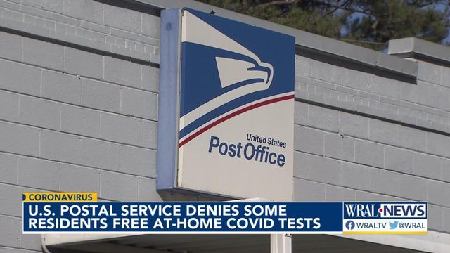 USPS denies some homes free COVID-19 tests