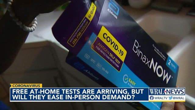 At-home COVID tests arrive in rural North Carolina 