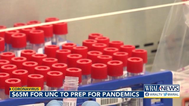 UNC receives funding to prepare for next pandemic 