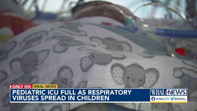 Pediatric ICU as respiratory viruses spread