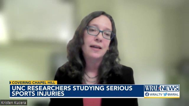 UNC researchers studying serious sports injuries