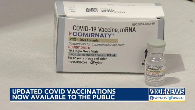 Updated COVID vaccinations now available to the public
