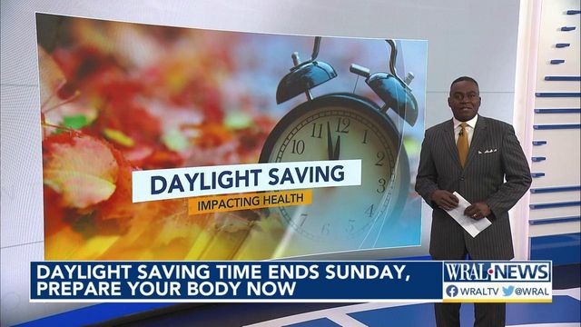 Daylight saving time ends Sunday & may impact your health