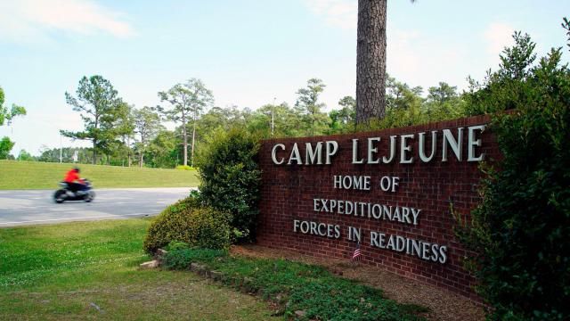 Drinking water at Camp Lejeune was contaminated with industrial solvents and other cancer-causing chemicals from 1953 until the mid-1980s. (Allen G. Breed/AP/FILE)