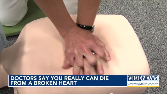 Doctors say you can die from a broken heart