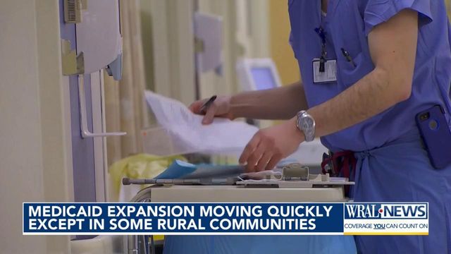 Medicaid expansion moving quickly except in some rural NC communities