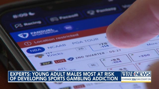 College men at greatest risk for gambling addiction