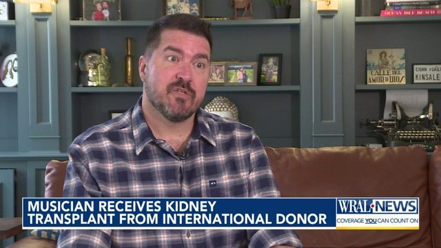 Striking the right chord: How a kidney transplant changed a local musician's life 