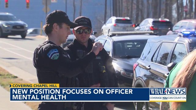 Chapel Hill police have a wellness advocate