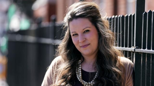 Kristin Fritz, a plaintiff in a lawsuit against Dr. Derrick Todd, poses for a portrait, Monday, April 8, 2024, in Portsmouth, N.H. Fritz and more than 200 women have accused Todd, a former rheumatologist at Brigham and Women's Hospital in Boston, of sexual abusing them by performing unnecessary pelvic and breast exams while under his care. (AP Photo/Charles Krupa) Kristin Fritz, a plaintiff in a lawsuit against Dr. Derrick Todd, poses for a portrait, Monday, April 8, 2024, in Portsmouth, N.H. Fritz and more than 200 women have accused Todd, a former rheumatologist at Brigham and Women's Hospital in Boston, of sexual abusing them by performing unnecessary pelvic and breast exams while under his care. (AP Photo/Charles Krupa)