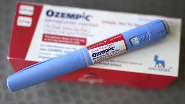 FILE - The injectable drug Ozempic is shown Saturday, July 1, 2023, in Houston. Drug regulators in Europe have found no evidence that popular diabetes and weight-loss drugs like Ozempic and Wegovy are linked to a higher risk of suicidal thoughts or actions. The European Medicines Agency regulatory committee announced the results of its review on Friday, April 12, 2024. (AP Photo/David J. Phillip, File) FILE - The injectable drug Ozempic is shown Saturday, July 1, 2023, in Houston. Drug regulators in Europe have found no evidence that popular diabetes and weight-loss drugs like Ozempic and Wegovy are linked to a higher risk of suicidal thoughts or actions. The European Medicines Agency regulatory committee announced the results of its review on Friday, April 12, 2024. (AP Photo/David J. Phillip, File)
