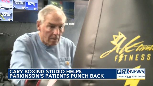 Cary boxing studio owners helping clients with Parkinson's