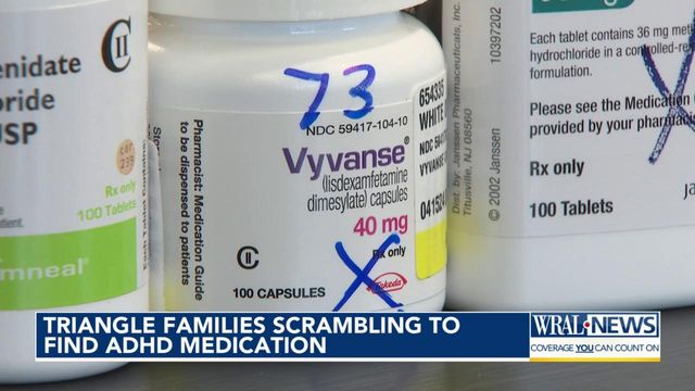 Triangle familes scrambling to find ADHD medication