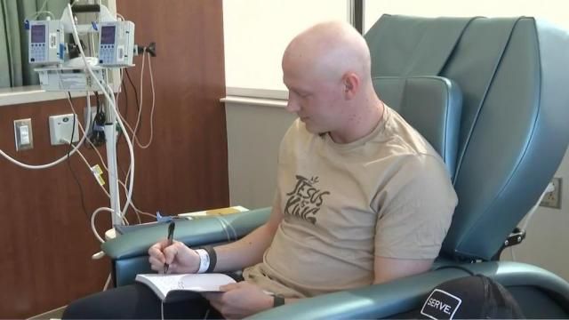 Colton Reed finished his chemo for testicular cancer and has a good prognosis.