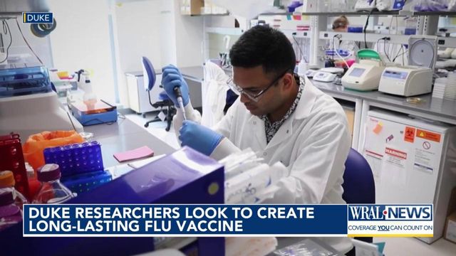 Duke researchers look to create longer-lasting flu vaccine
