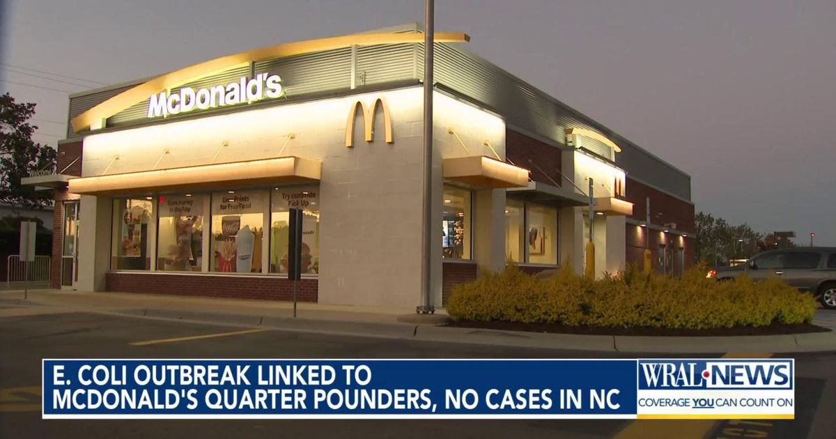 E. coli outbreak linked to McDonald's Quarter Pounder in several states ...
