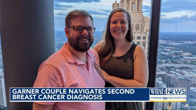 Garner couple navigates second breast cancer diagnosis
