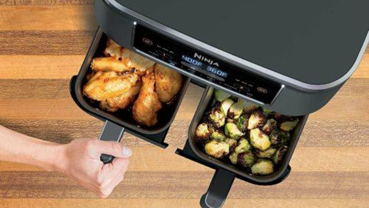 Ninja Released A 2-basket Air Fryer So You Can Cook 2 Dishes At Once