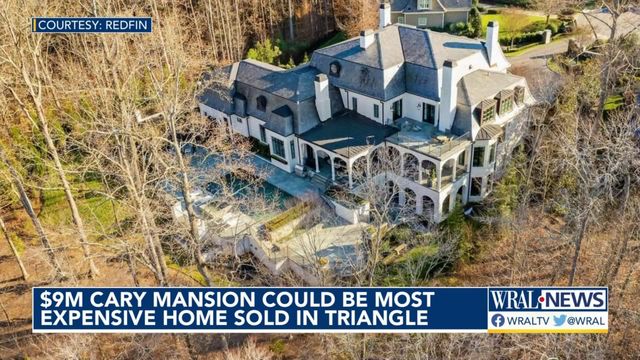 13,000 square feet in Cary: $9 million listing could be Triangle's most expensive home sale