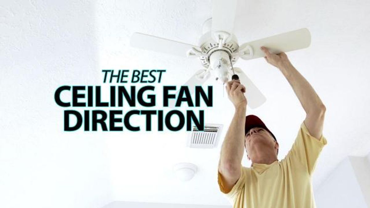 Summer fan direction 