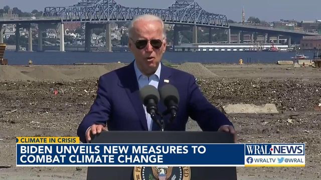 President Biden unveils new measures to combat climate change 