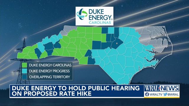 Duke Energy to hold public hearing on proposed rate hike