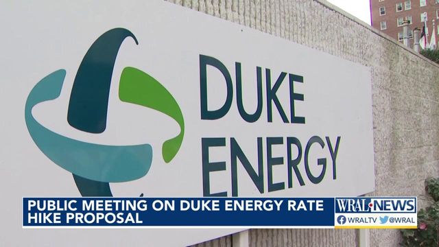 Public meeting on Duke Energy rate hike proposal