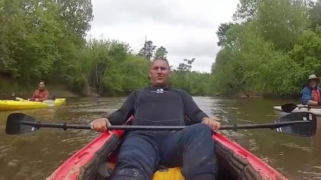 Clayton firefighters kayak 200 miles for fallen heroes