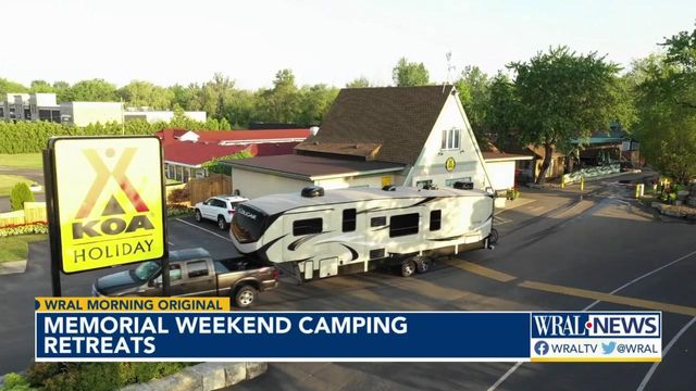 Memorial Day camping excursions a hit in North Carolina